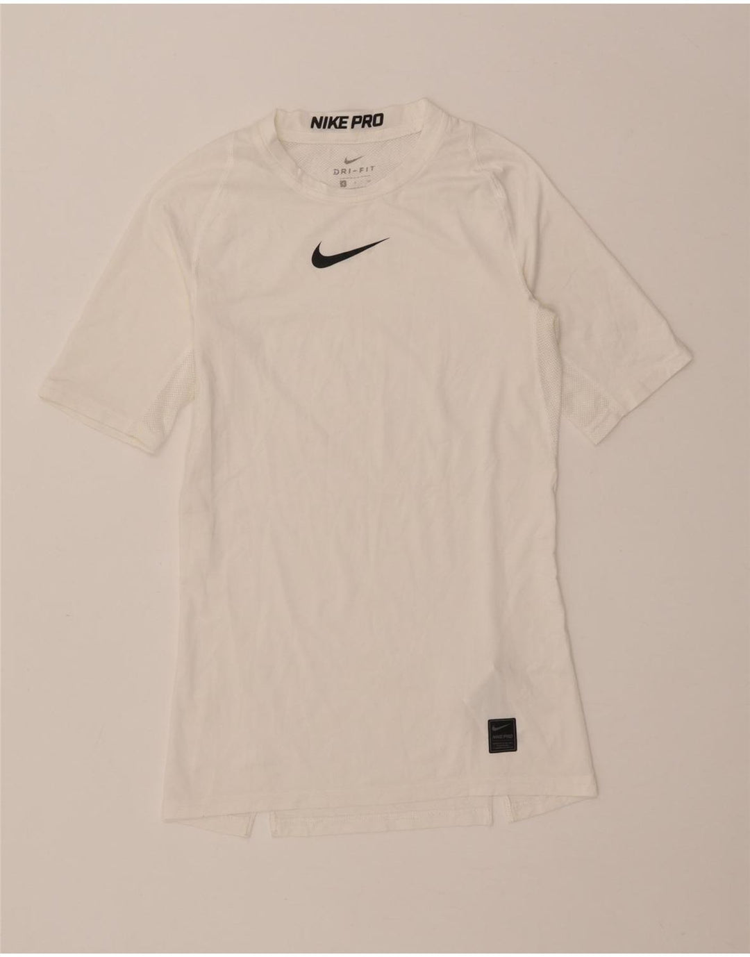 Tricou grafic Nike Dri Fit pentru bărbați Top mic poliester alb