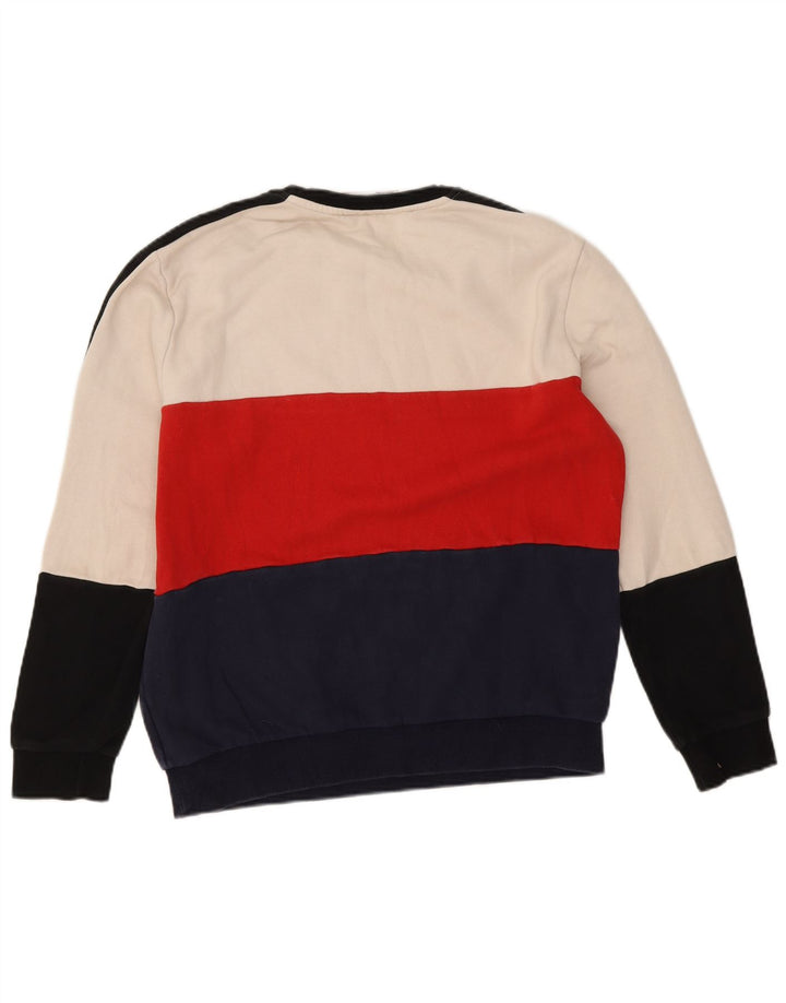 Pulover pentru bărbați Fila Graphic Pulover mic, multicolor, color block, bumbac