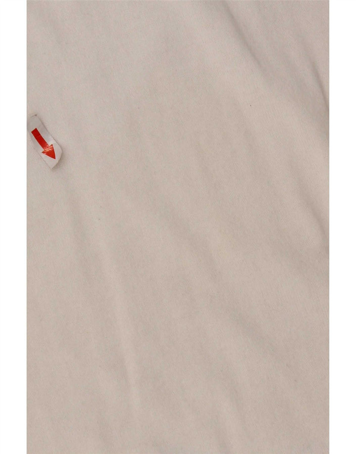 Top pentru femei Benetton cu mânecă lungă UK 14 Medium White