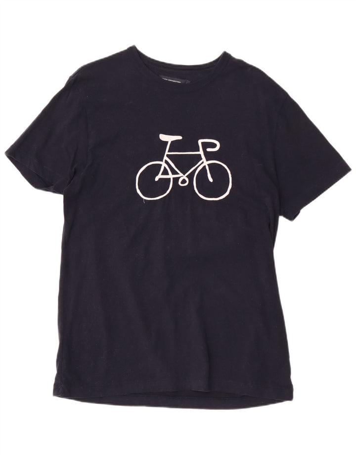 Tricou grafic pentru bărbați de la French Connection, cu croiala normală, Top Mediu Bleumarin