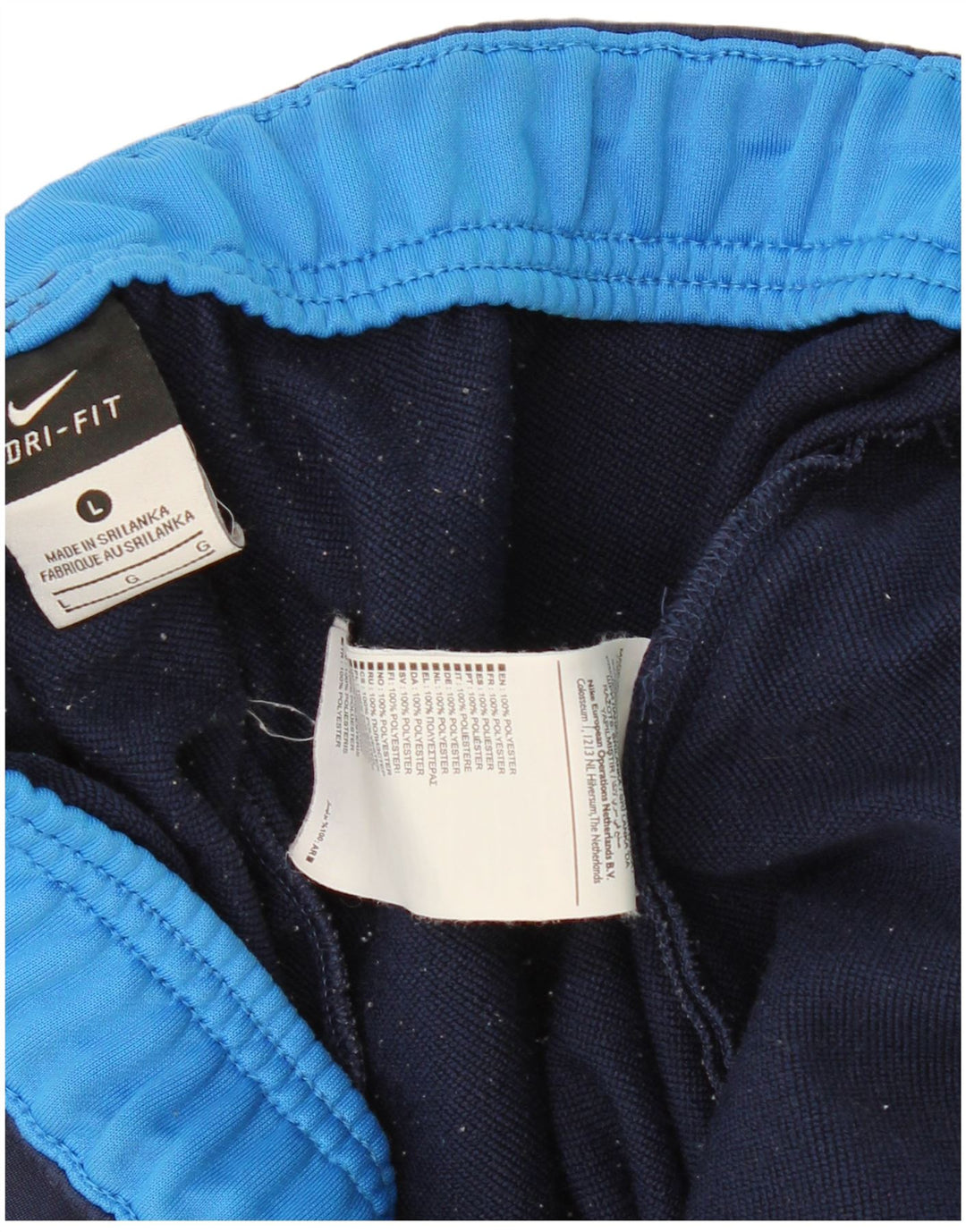 Pantaloni de trening NIKE Dri Fit pentru bărbați, mari, albastru, poliester