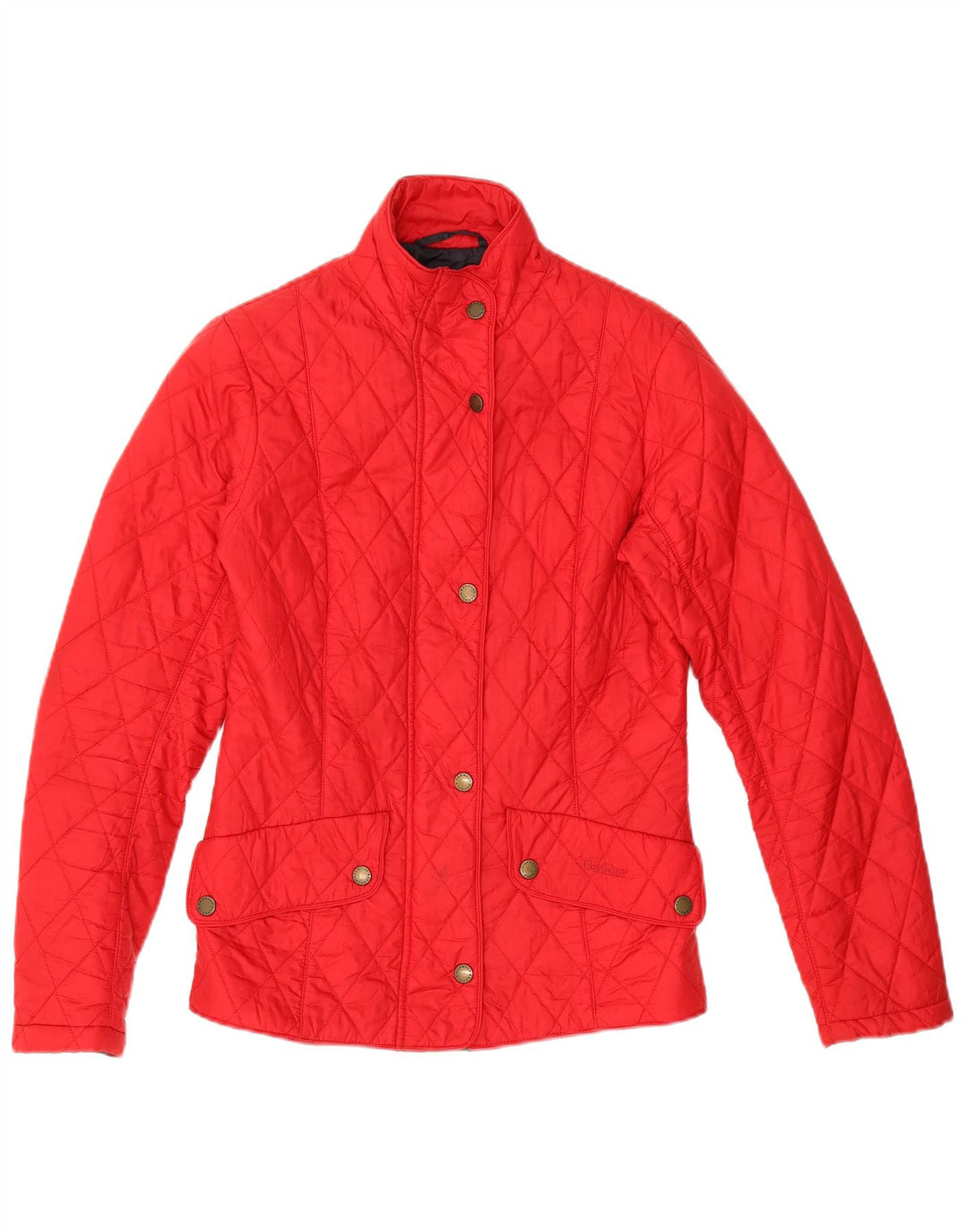 Jachetă matlasată Barbour pentru femei UK 10 Poliamidă roșie mică