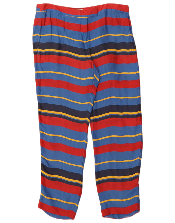 MAX & CO. Pantaloni tăiați pentru femei UK 16 Large W34 L27 Multicolor