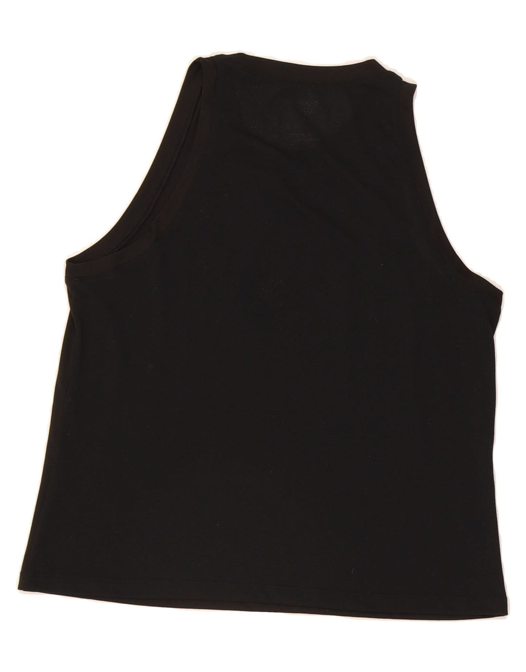 REEBOK Womens Graphic Vest Top UK 16/18 Large Black Vintage Reebok and Second-Hand Reebok from Messina Hembry 