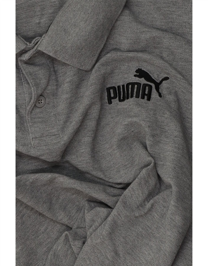 Tricou polo pentru bărbați Puma XL gri
