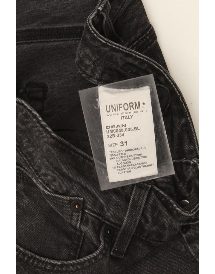 Uniforma pentru bărbați Dean Slim Jeans W31 L26 Bumbac negru