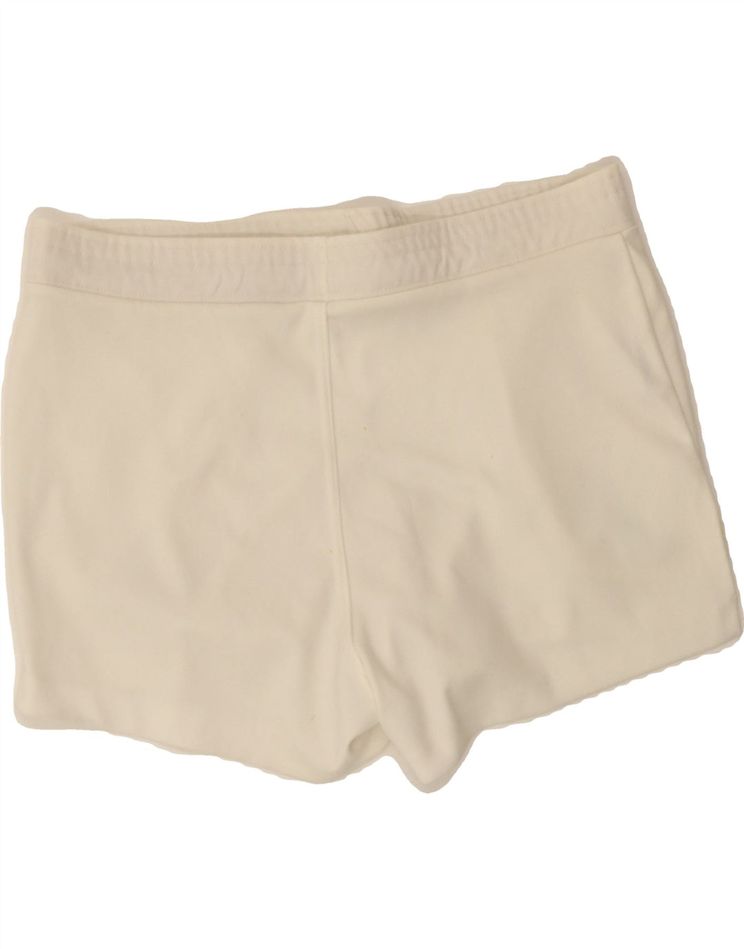 SERGIO TACCHINI Womens Sport Shorts EU 44 XL  Off White Polyester Vintage Sergio Tacchini and Second-Hand Sergio Tacchini from Messina Hembry 