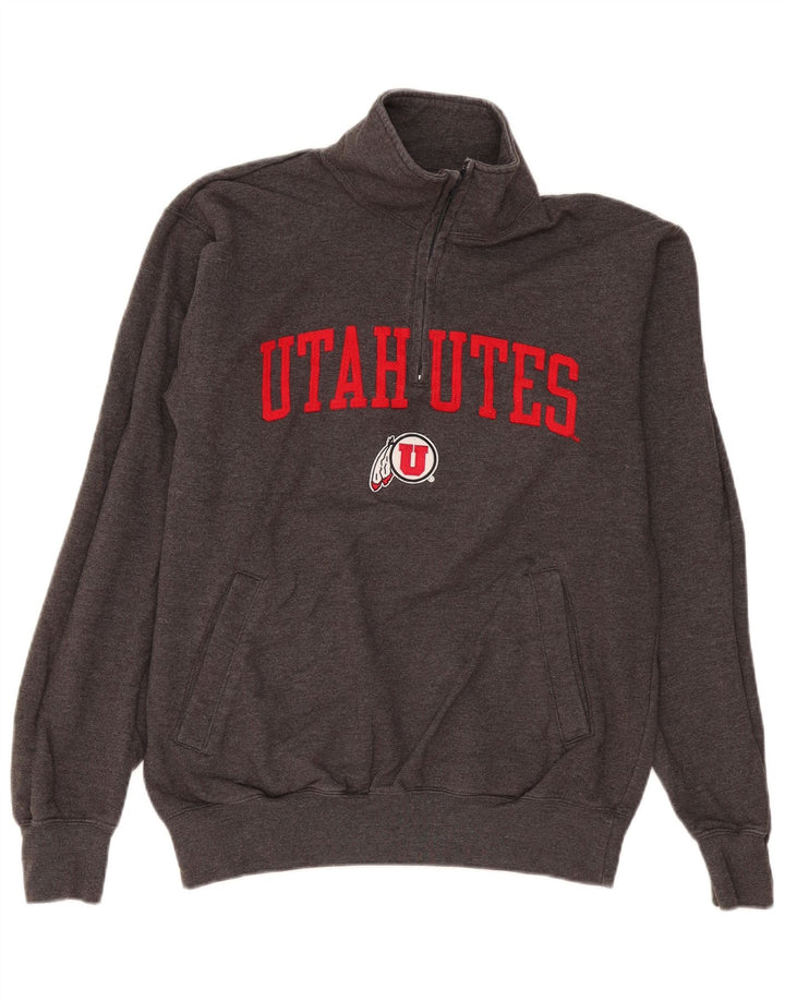 Pulover pentru bărbați Champion Utah Utes Graphic Pulover Medium Gri Flecked
