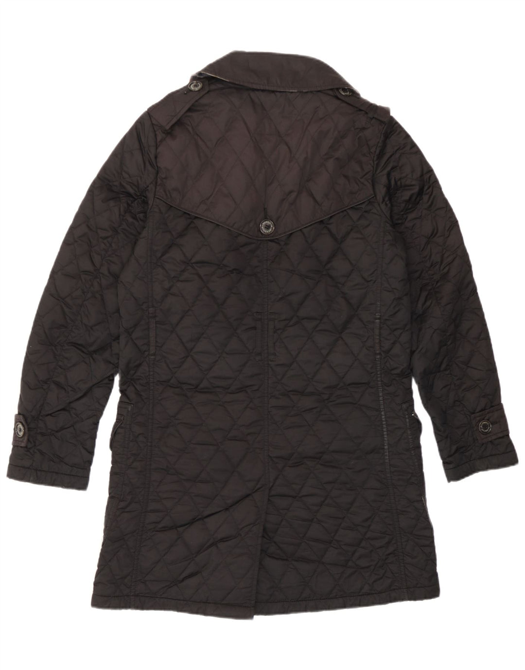 Palton militar matlasat Barbour pentru femei UK 10 Mic Negru