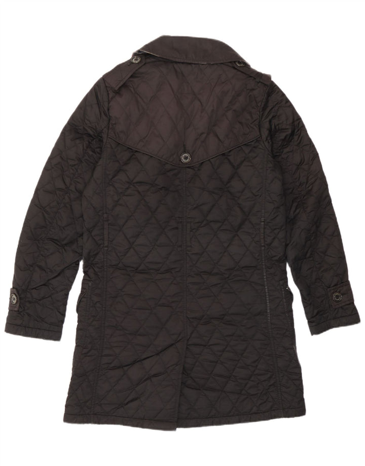 Palton militar matlasat Barbour pentru femei UK 10 Mic Negru