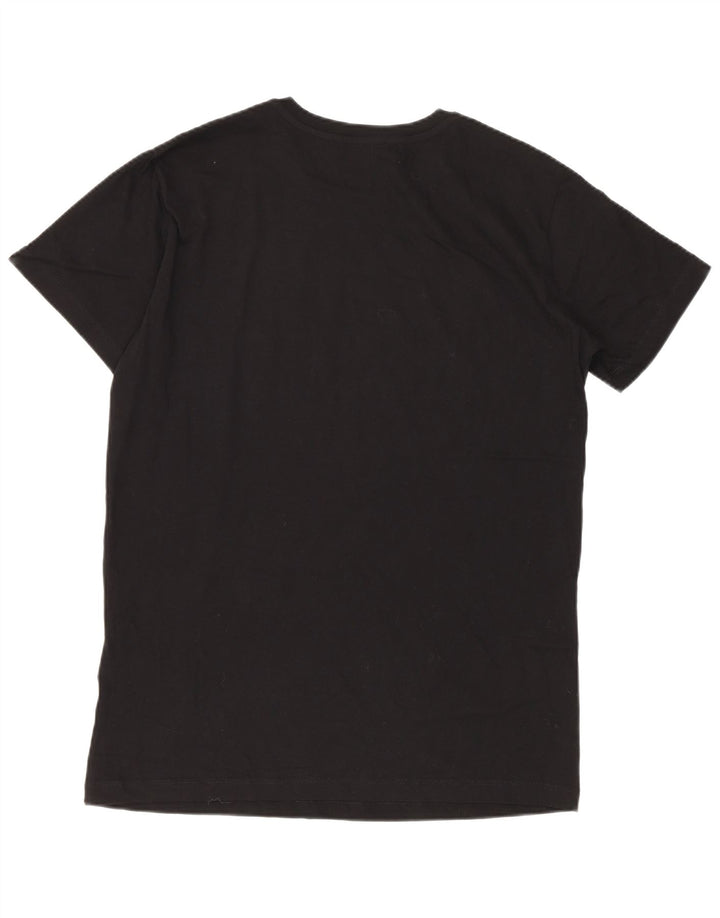 Tricou grafic pentru bărbați Diesel Top mic, negru, bumbac