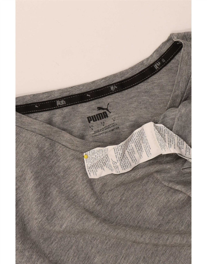 Tricou pentru bărbați Puma Top mic, gri bumbac