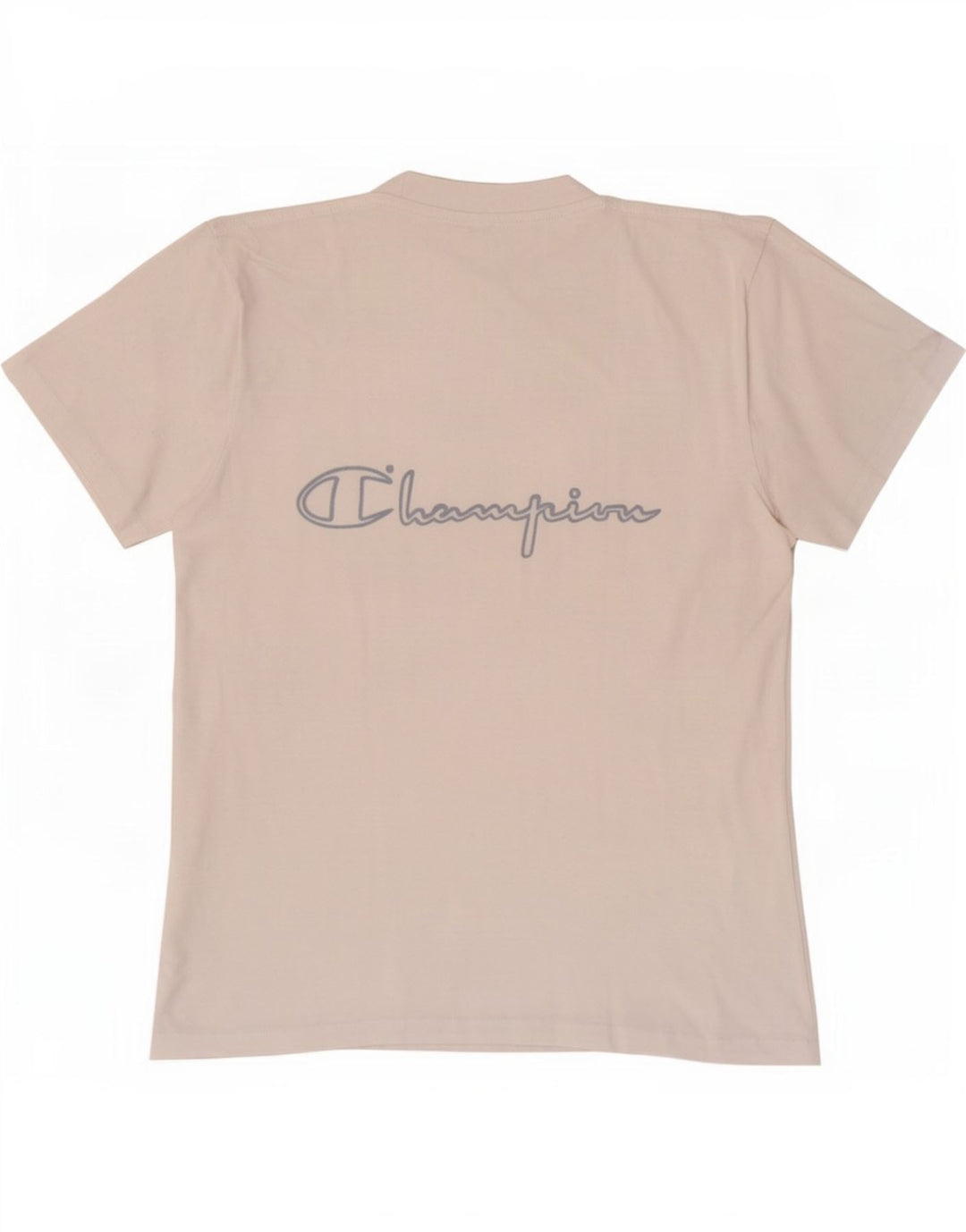 Tricou grafic Champion pentru bărbați Top mic Bumbac alb
