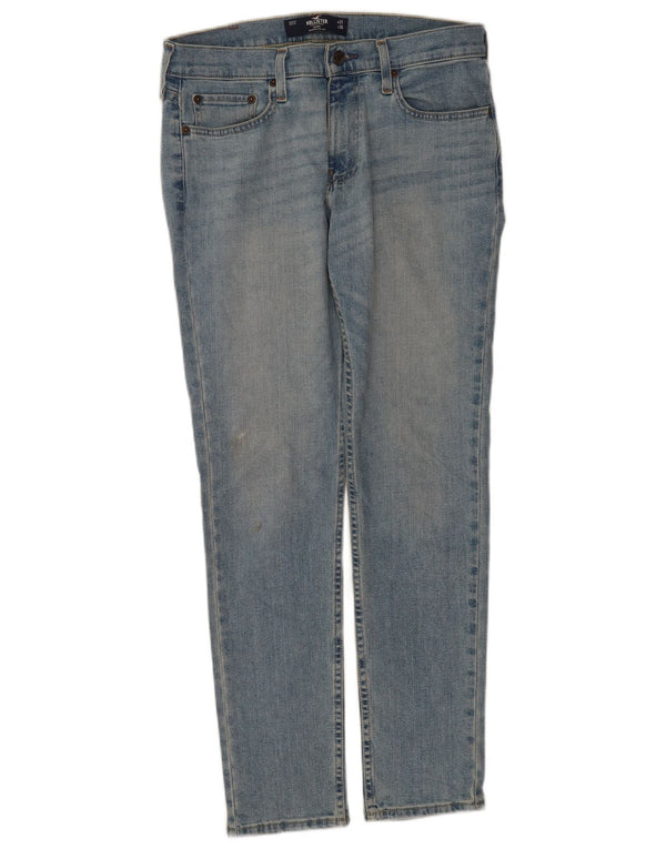 Blugi skinny pentru bărbați Hollister W31 L30 Bumbac albastru