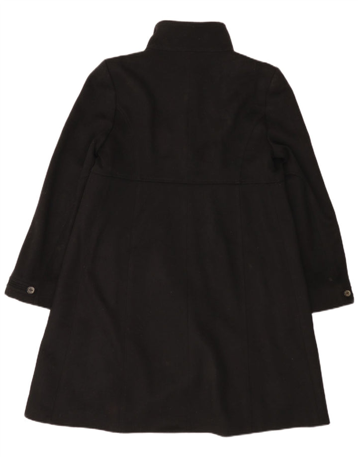 Palton dublu pentru femei Zara UK 14 Medium Negru