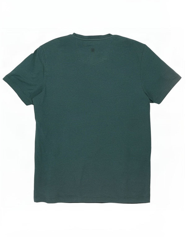 Tricou grafic pentru bărbați Fat Face Top mare din bumbac verde