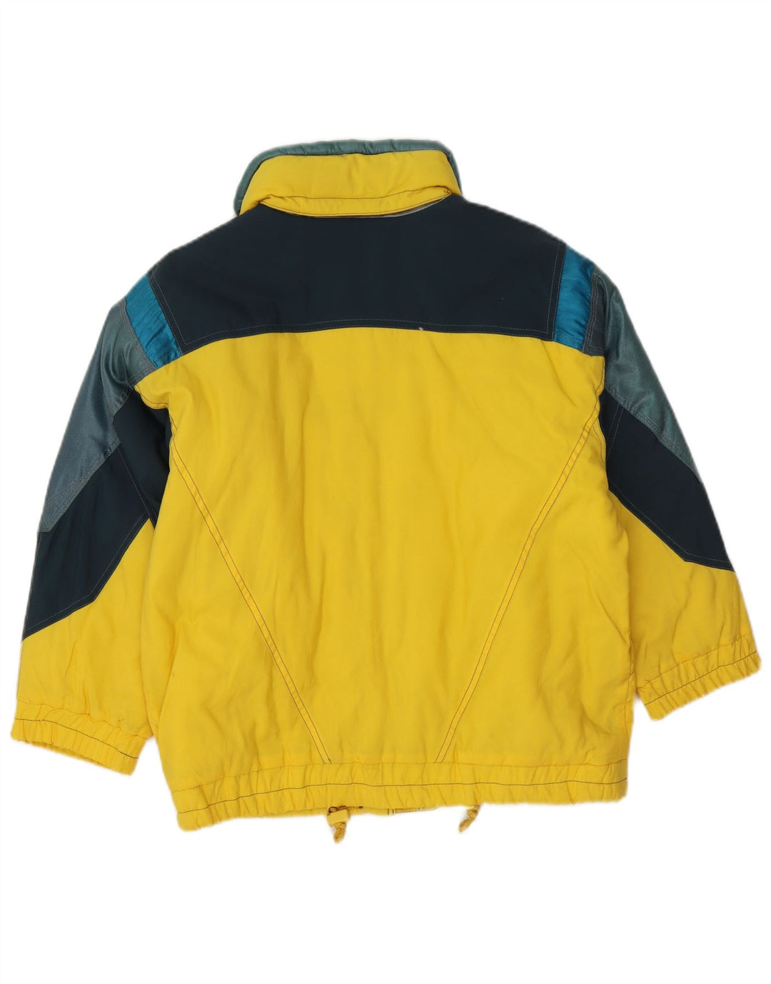 Jachetă de schi cu grafică Colmar pentru bărbați IT 36 Small Yellow Colorblock Poliamidă