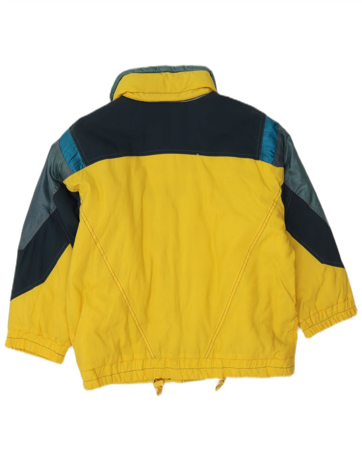 Jachetă de schi cu grafică Colmar pentru bărbați IT 36 Small Yellow Colorblock Poliamidă
