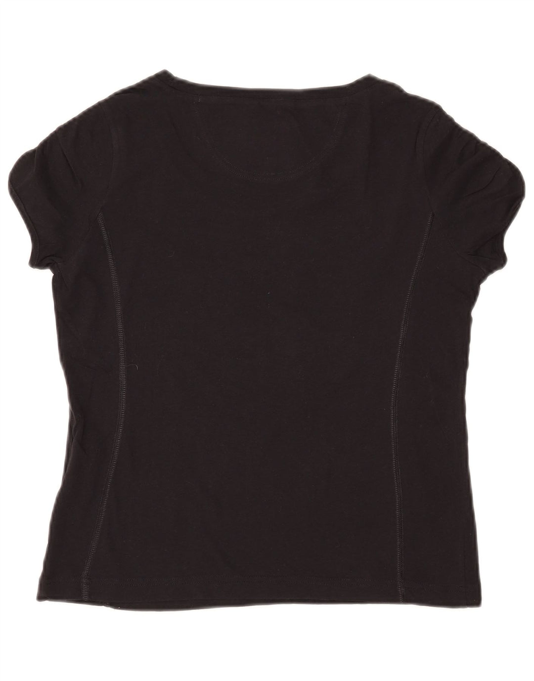 Tricou grafic CHAMPION pentru femei Heritage Classics Top UK 12 Medium Negru