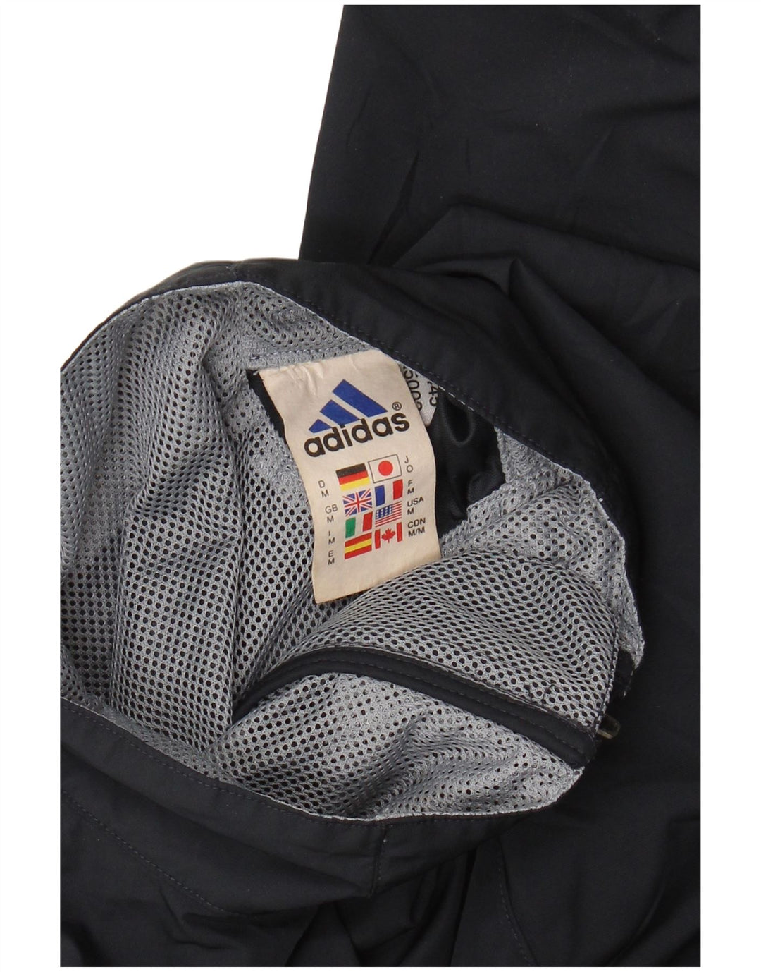 Jachetă de trening pentru bărbați ADIDAS, poliester, albastru, mediu