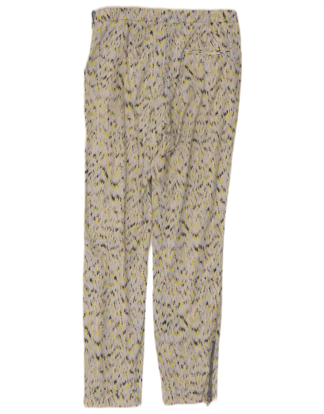 Pantaloni chino pentru femei cu model abstract ZARA Mici L26 L26 Multicolori