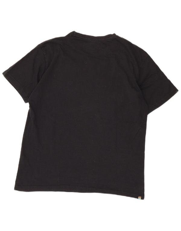 Tricou grafic pentru bărbați Rip Curl Top Medium Black Bumbac
