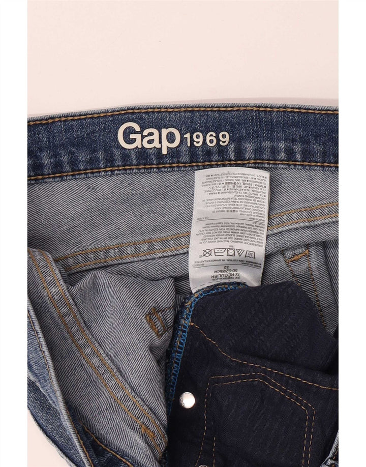 Blugi subțiri pentru femei Gap W32 L31 Bumbac albastru
