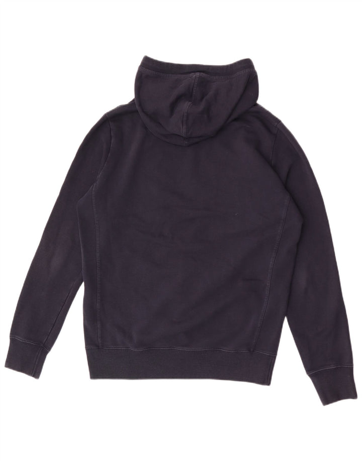 Pulover pentru bărbați Converse Graphic Hoodie Jumper mediu din bumbac bleumarin