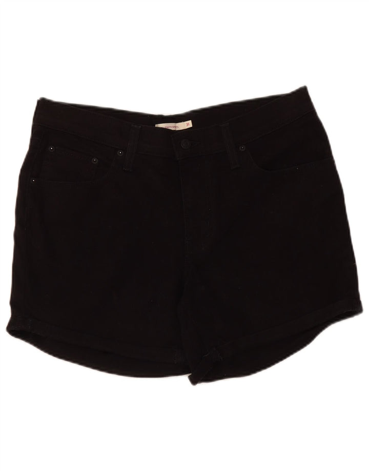 Pantaloni scurți din denim pentru femei LEVI'S W31 Medium Black