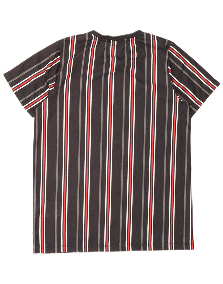Tricou pentru băieți Ellesse Top 13-14 ani Poliester cu dungi negre