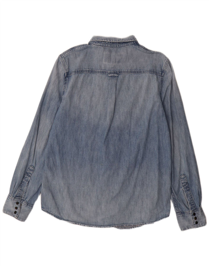 Cămașă de blugi pentru bărbați Superdry XL, bumbac albastru