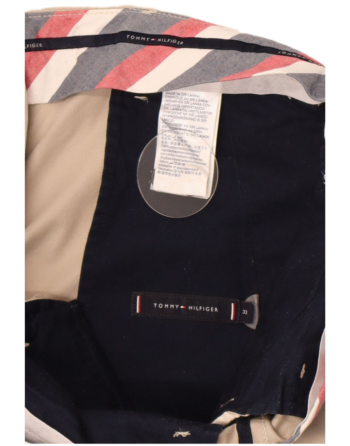 Pantaloni scurți chino pentru bărbați Tommy Hilfiger W32 bumbac mediu bej