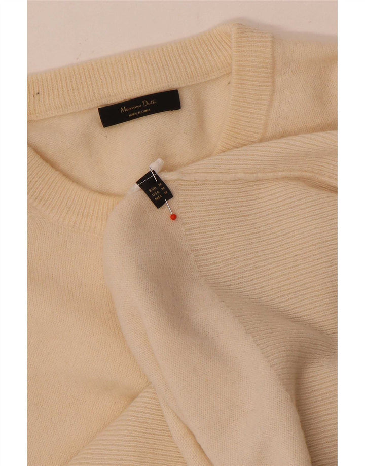 Pulover Massimo Dutti pentru damă, cu gâtul turn, pulover UK 14 Bej mediu