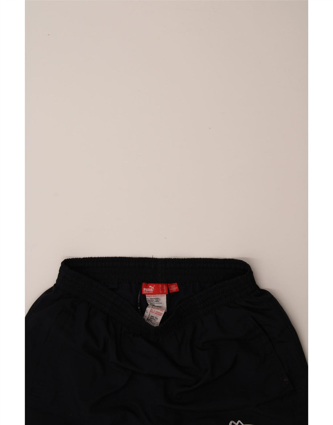 PUMA Boys Sport Shorts 13-14 Years Navy Blue Polyester Vintage Puma and Second-Hand Puma from Messina Hembry 