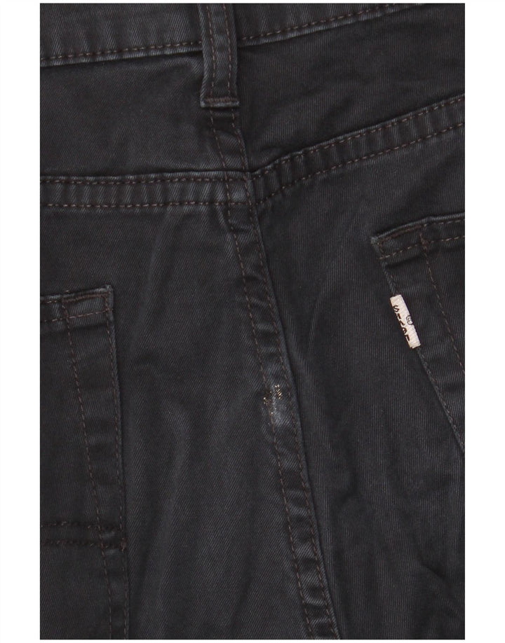 Pantaloni casual drepti pentru bărbați LEVI'S 752 W36 L32 bumbac bleumarin