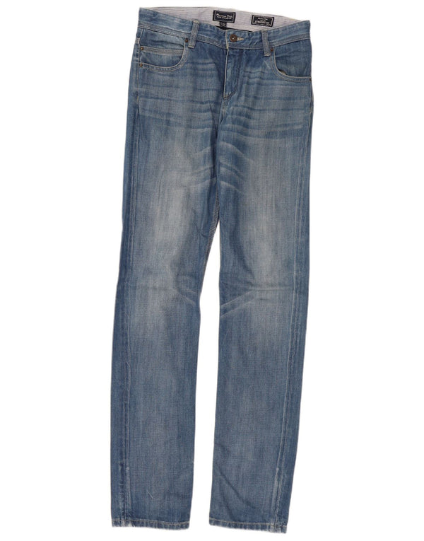 Massimo Dutti Blugi Drepți Băieți 13-14 Ani L30 L34 Albastru