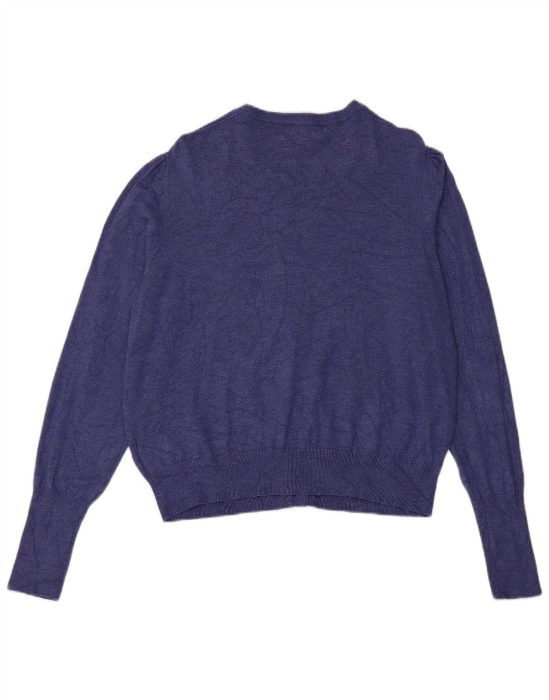 Pulover cardigan pentru femei Marks & Spencer UK 14 Medium Blue Viscose