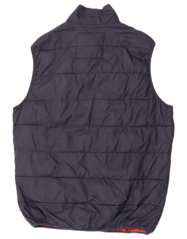 Jack & Jones Gilet căptușit pentru bărbați UK 42 XL Nailon bleumarin