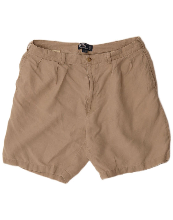 Pantaloni scurți chino pentru bărbați Polo Ralph Lauren W38 XL, in bej