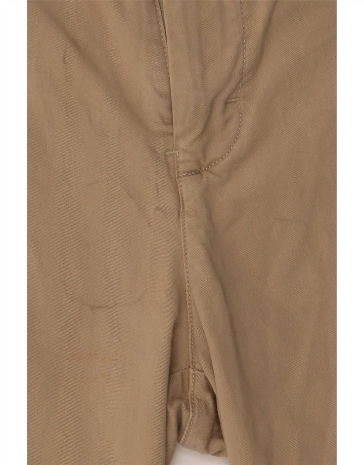 Pantaloni scurți chino Calvin Klein pentru bărbați W32, bumbac mediu bej