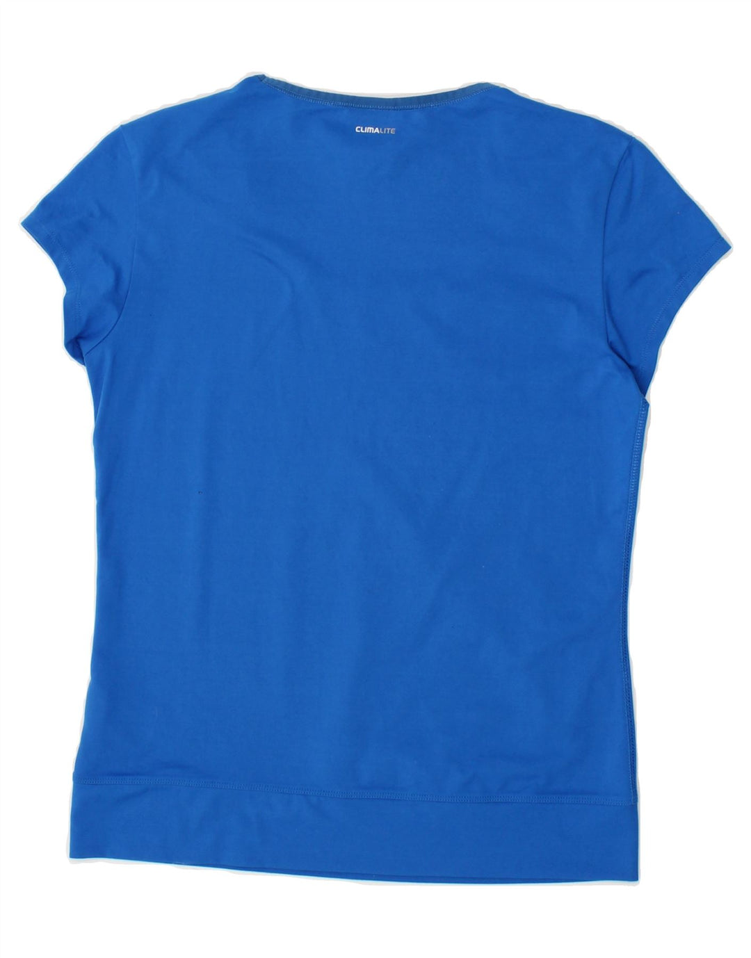 ADIDAS Womens Climalite T-Shirt Top UK 10 Small Blue Polyester Vintage Adidas and Second-Hand Adidas from Messina Hembry 