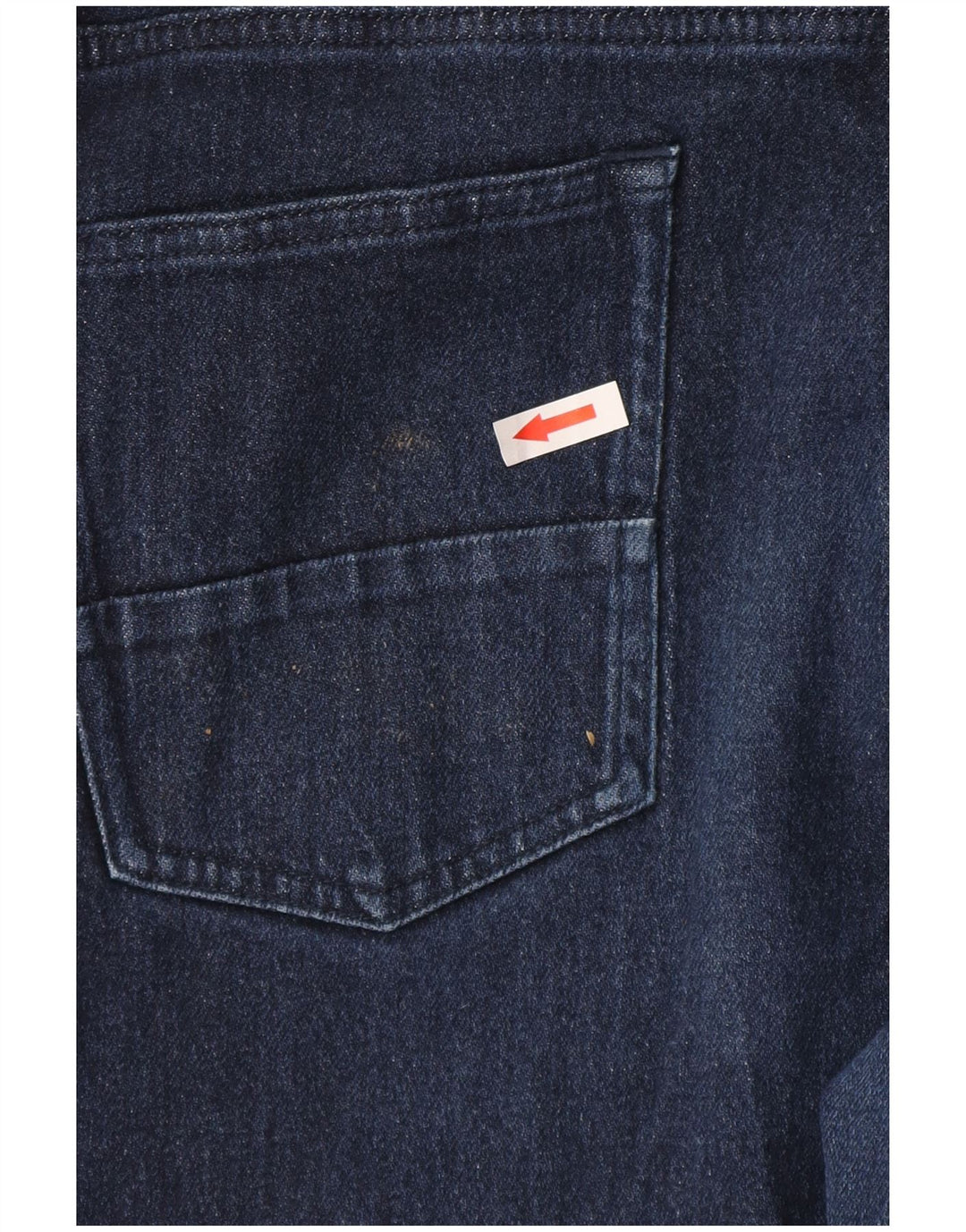 Massimo Dutti Blugi conici pentru bărbați L38 L28 Bumbac bleumarin