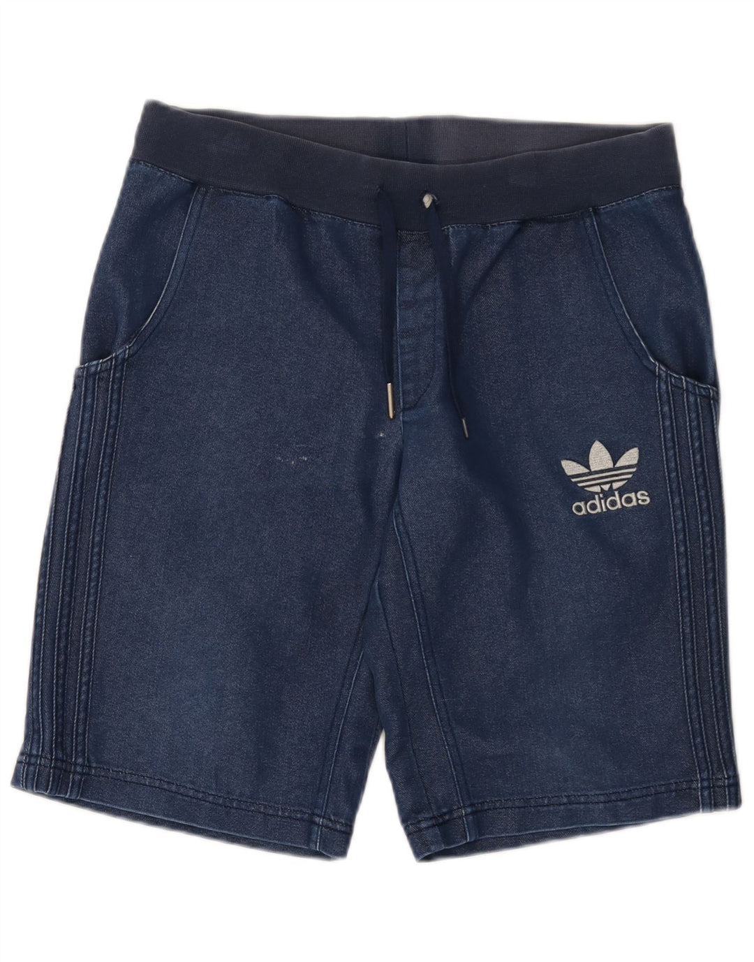 Pantaloni scurți din blugi pentru bărbați Adidas Small W29 Bumbac albastru