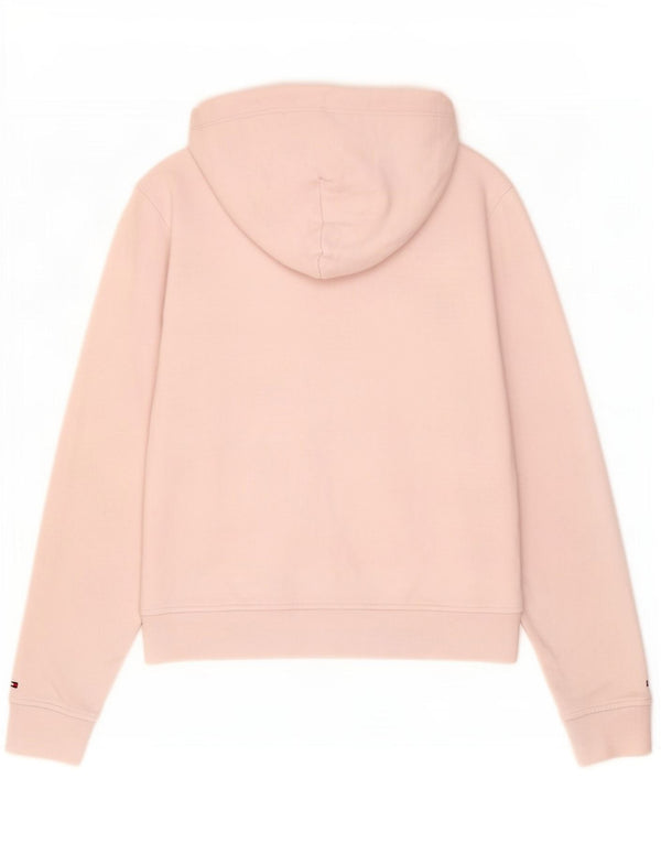 Pulover Tommy Hilfiger pentru damă, UK 14, bumbac roz mediu