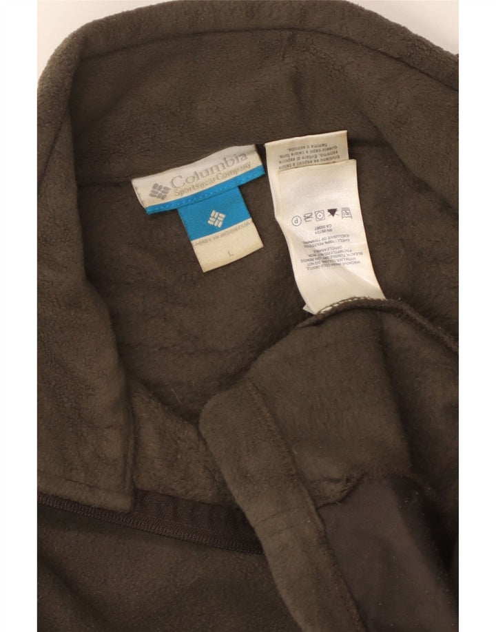 Jachetă fleece pentru bărbați Columbia UK 40 Poliester kaki mare