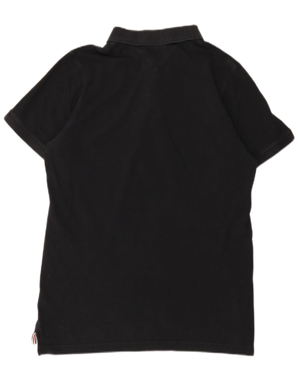 Tricou polo Tommy Hilfiger pentru bărbați XL, bumbac negru