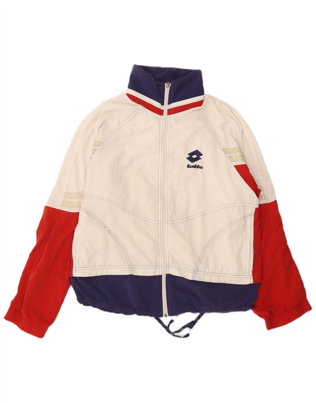 Jachetă de trening pentru bărbați LOTTO IT 50 Medium White Colorblock