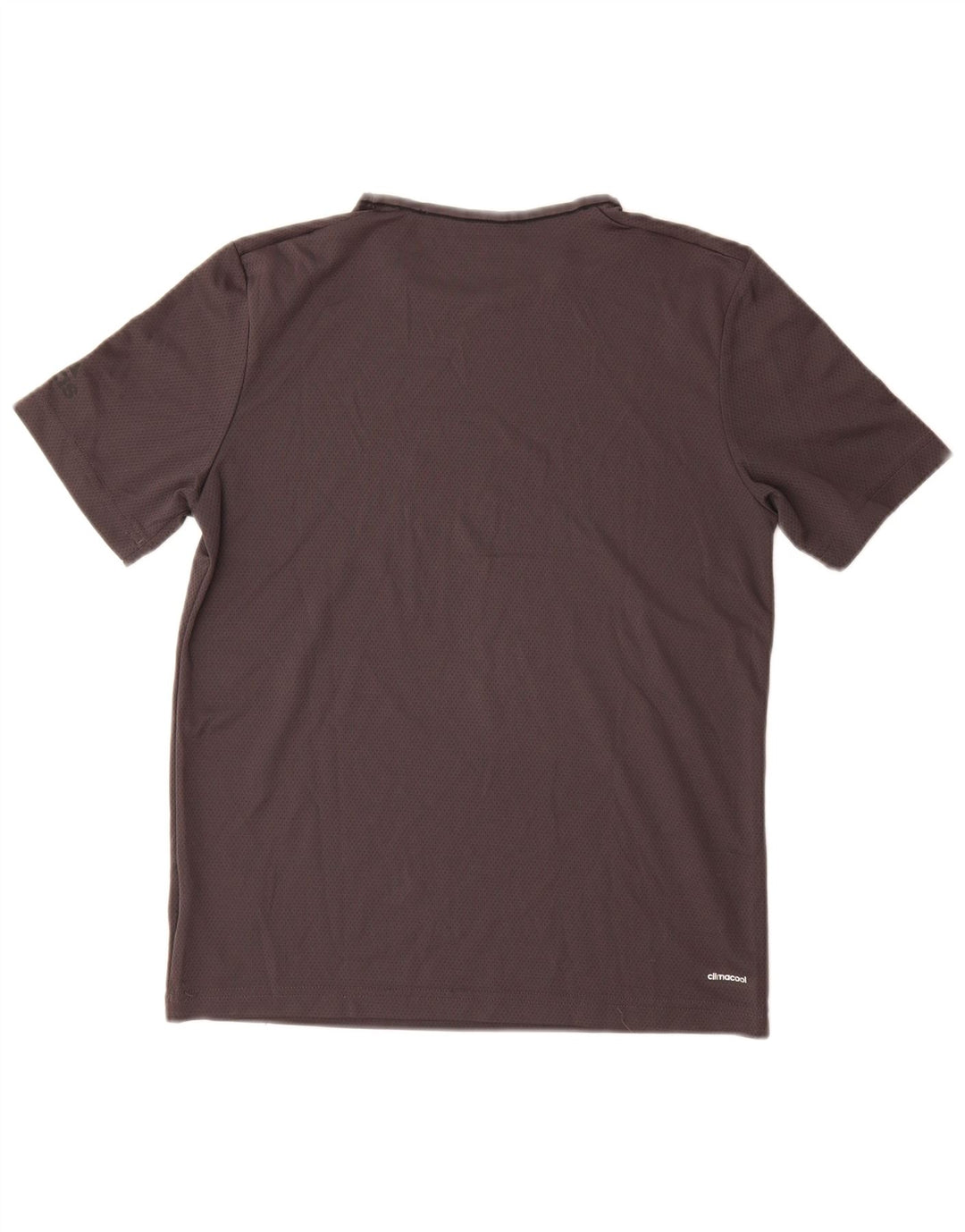 Tricou Adidas Climacool pentru femei Top UK 12 Medium Gri Poliester