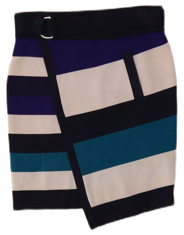 Fusta Wrap pentru femei Karen Millen Mărimea 1 2XS W26 Viscoză multicoloră