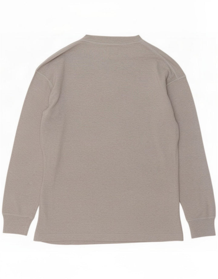 Tricou Levi's pentru bărbați cu mânecă lungă, gri mediu, bumbac
